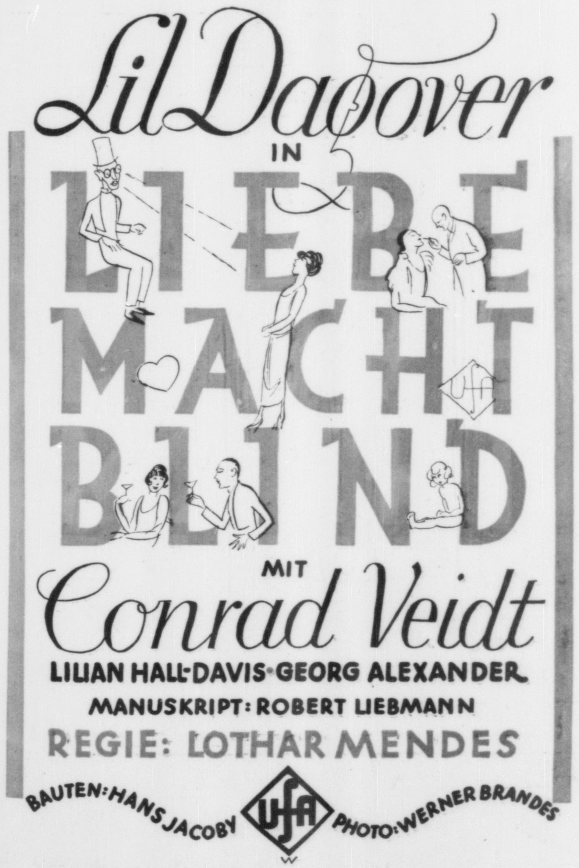 Постер Liebe macht blind